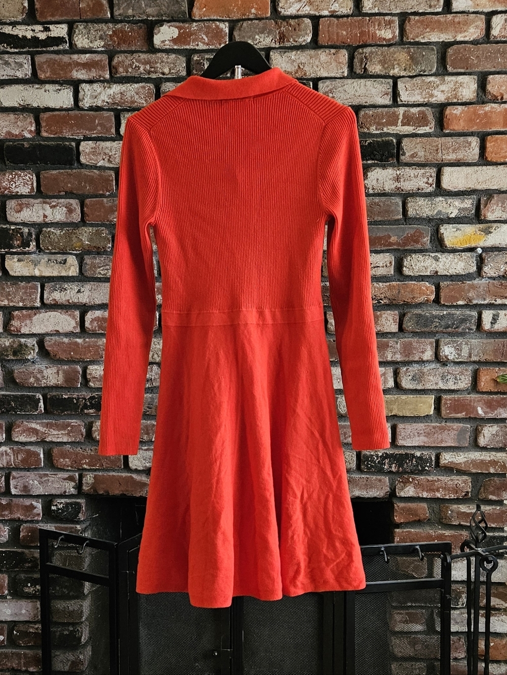 Boden Cotton Wool Blend Polo Dress - Picture 3 of 4